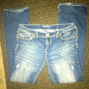Gently used Maurice’s Levi’s